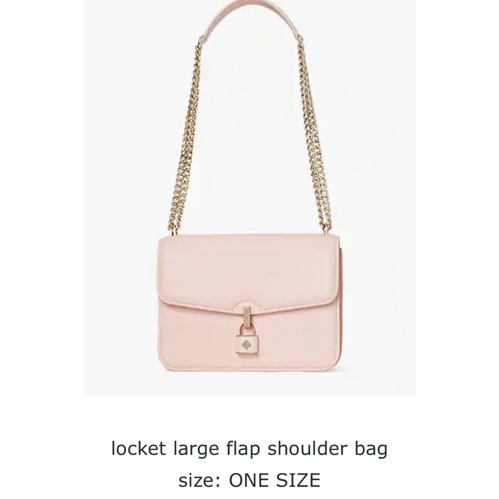 Kate Spade Locket Large Flap Shoulder Bag